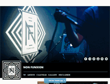 Tablet Screenshot of nonfunxion.com